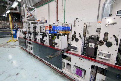 Mark Andy 2200-10 10 inch 250 mm 8 colours UV-LED flexo label printing press - Image 3