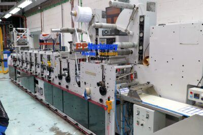 Mark Andy 2200-10 10 inch 250 mm 8 colours UV-LED flexo label printing press - Image 4