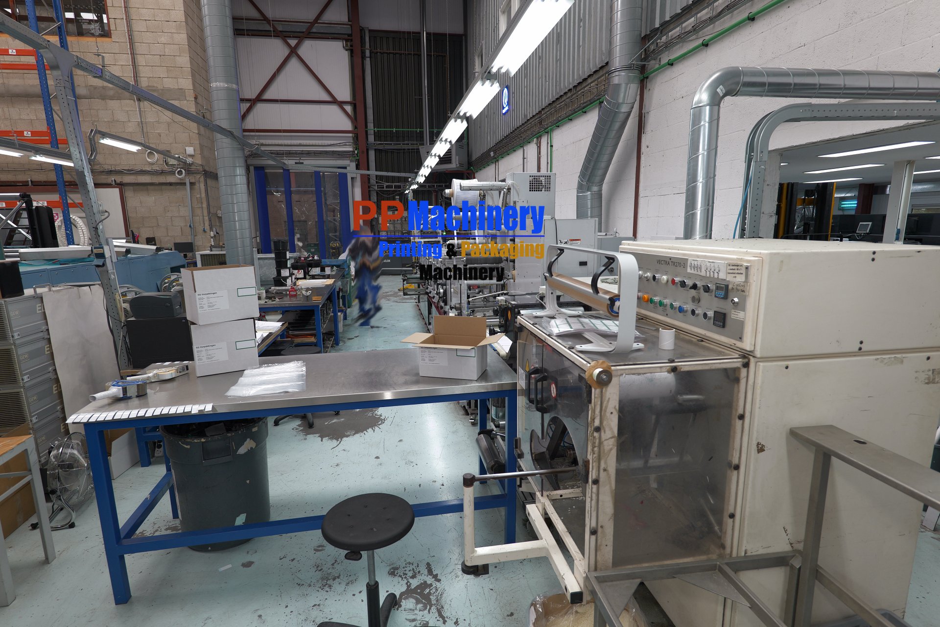 Mark Andy 2200-10 10 inch 250 mm 8 colours UV-LED flexo label printing press - Image 9