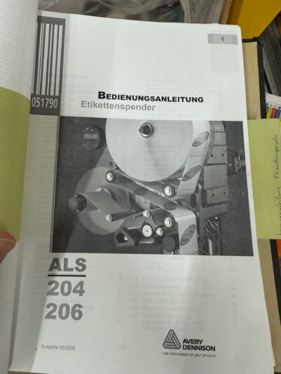 Avery Dennison ALS 204 Label Dispenser - Image 4