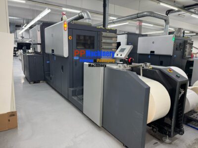 Alternative view of HP Indigo WS 6600 Digital Press + ABG Omega Digicon II Label Converter