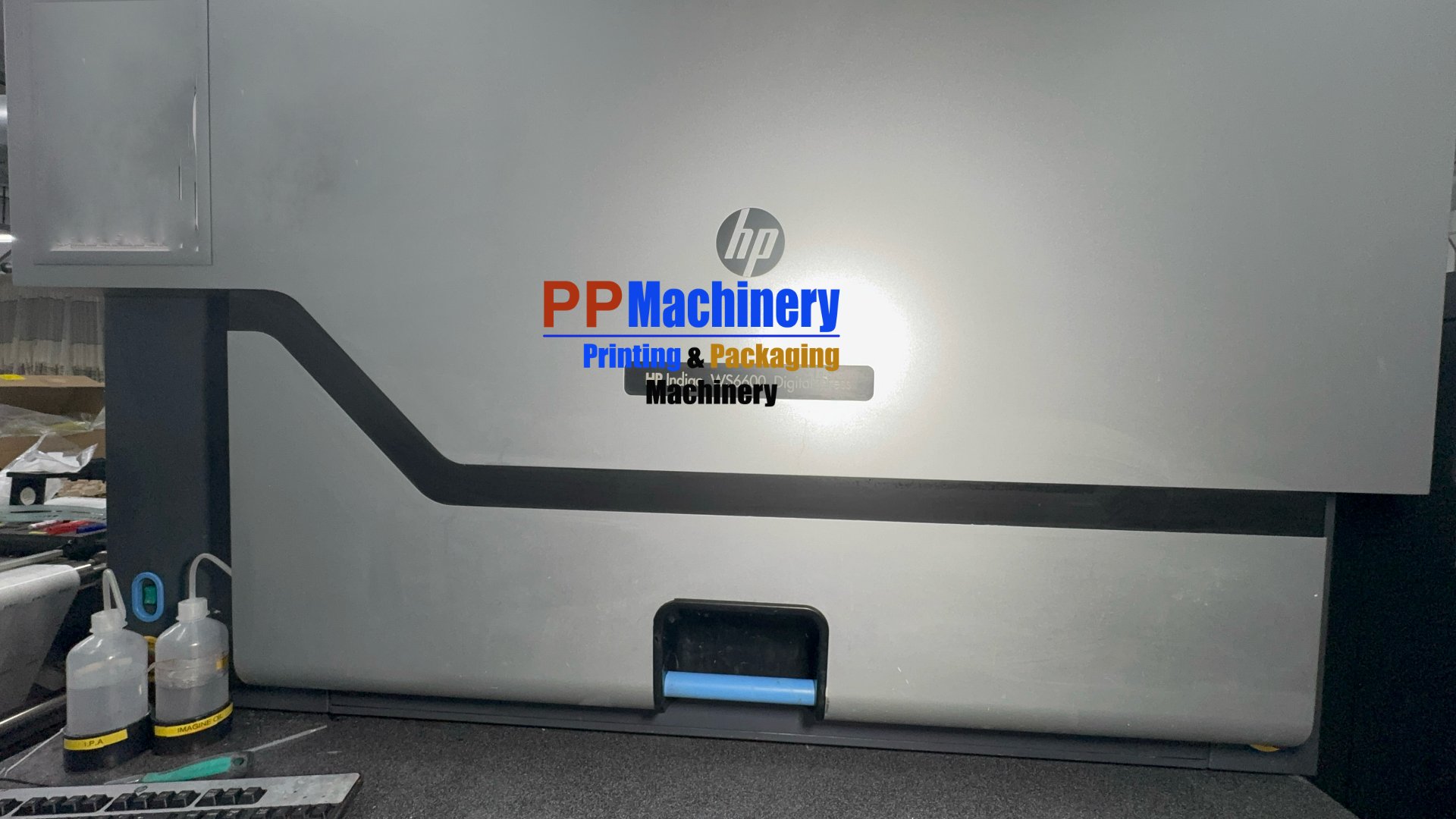 HP Indigo WS 6600 Digital label press 7 colours - Image 7