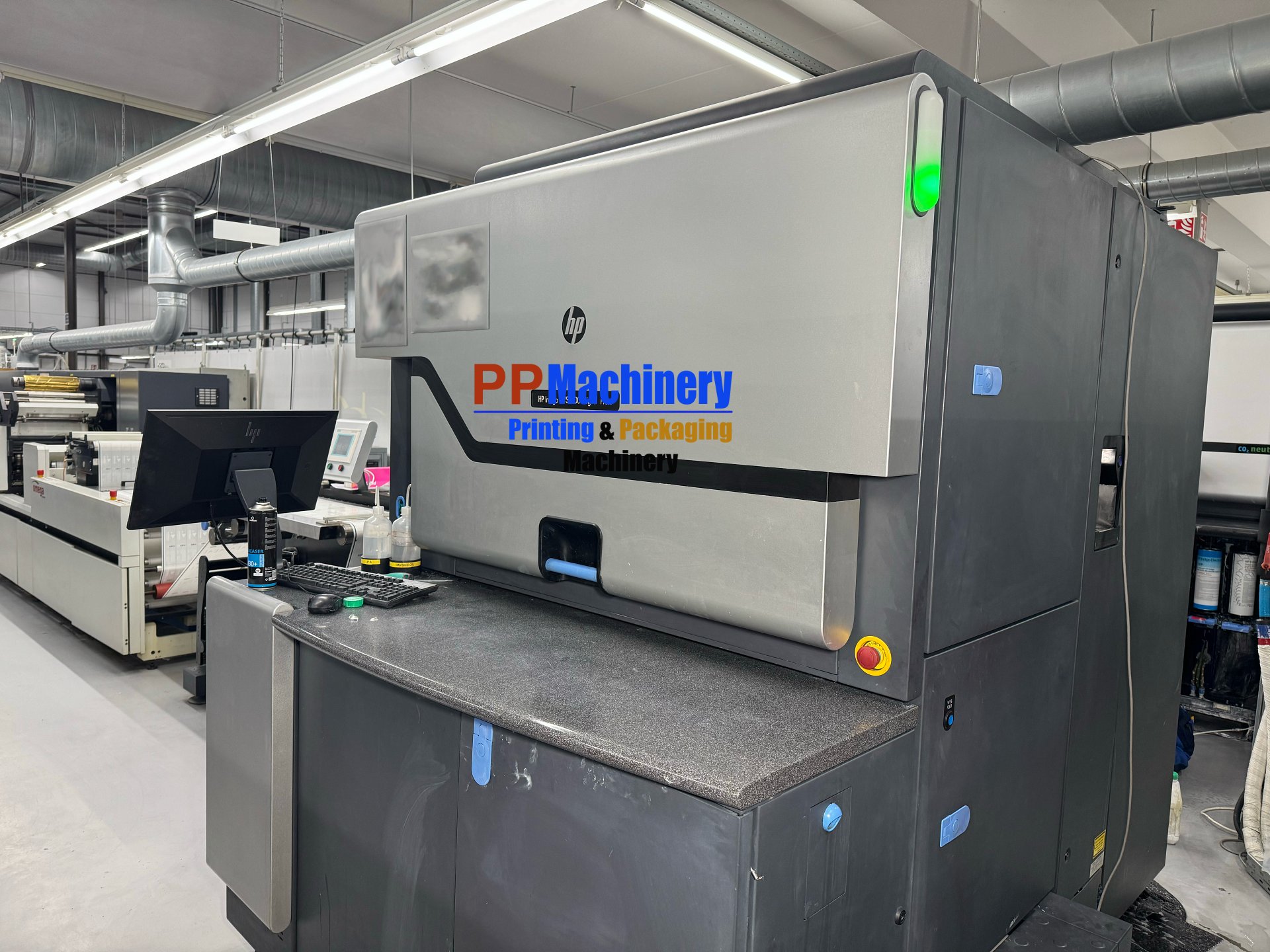 HP Indigo WS 6600 Digital label press 7 colours - Image 11