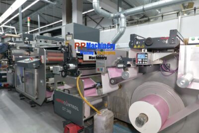 Alternative view of Leomat Rotocontrol DT 340 from  2015 Label converting system with Semirotative die cutting