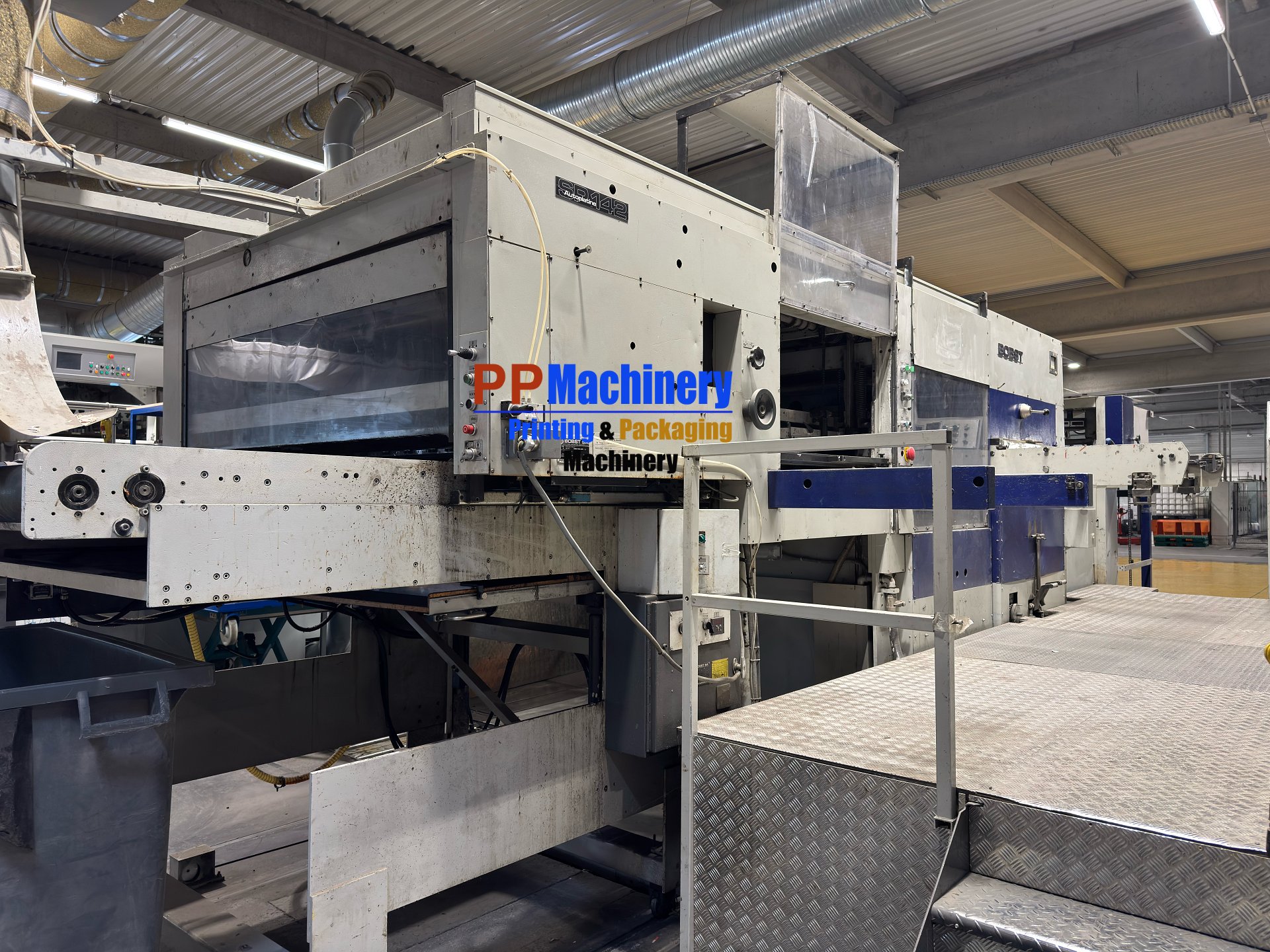 Bobst SP 142 ER Automatic Die Cutter with stripping and blanking available immediately - Image 15