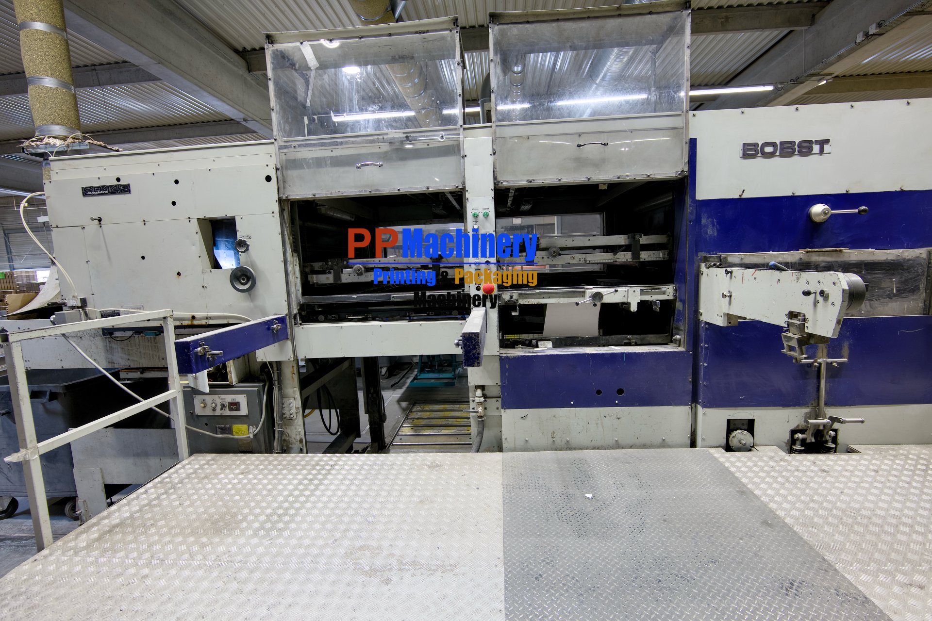 Bobst SP 142 ER Automatic Die Cutter with stripping and blanking available immediately - Image 4