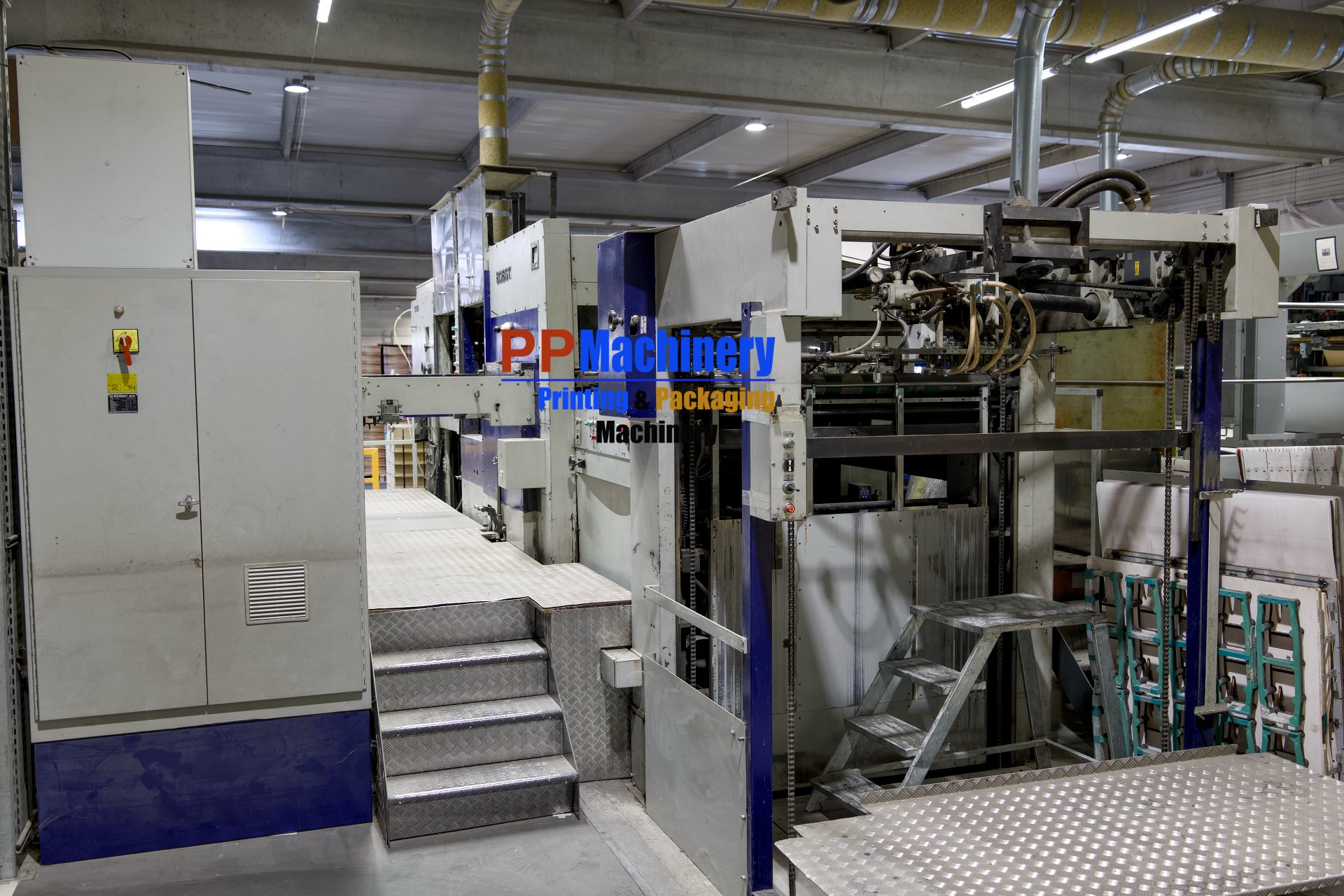 Bobst SP 142 ER Automatic Die Cutter with stripping and blanking available immediately - Image 5