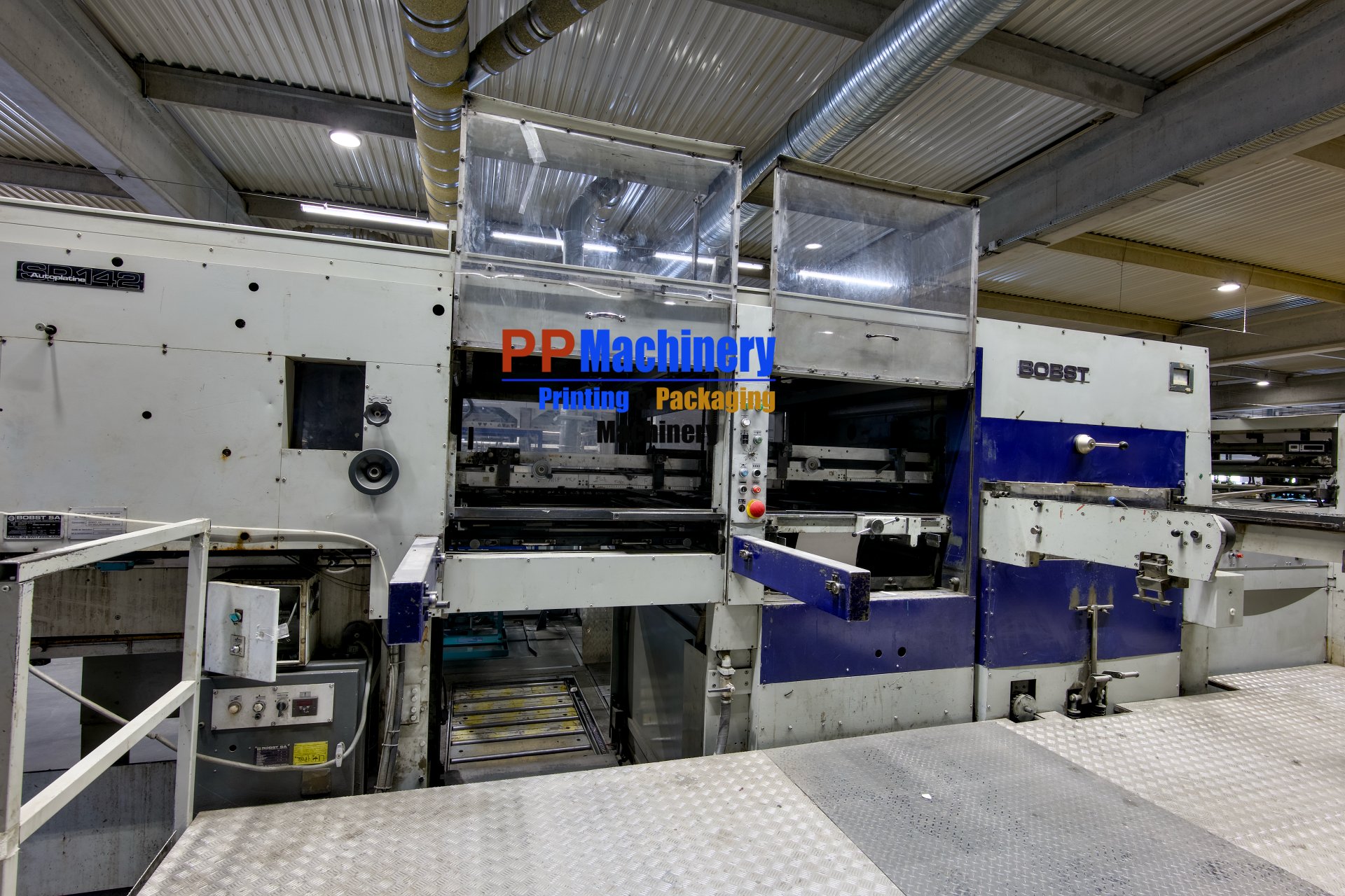 Bobst SP 142 ER Automatic Die Cutter with stripping and blanking available immediately - Image 10