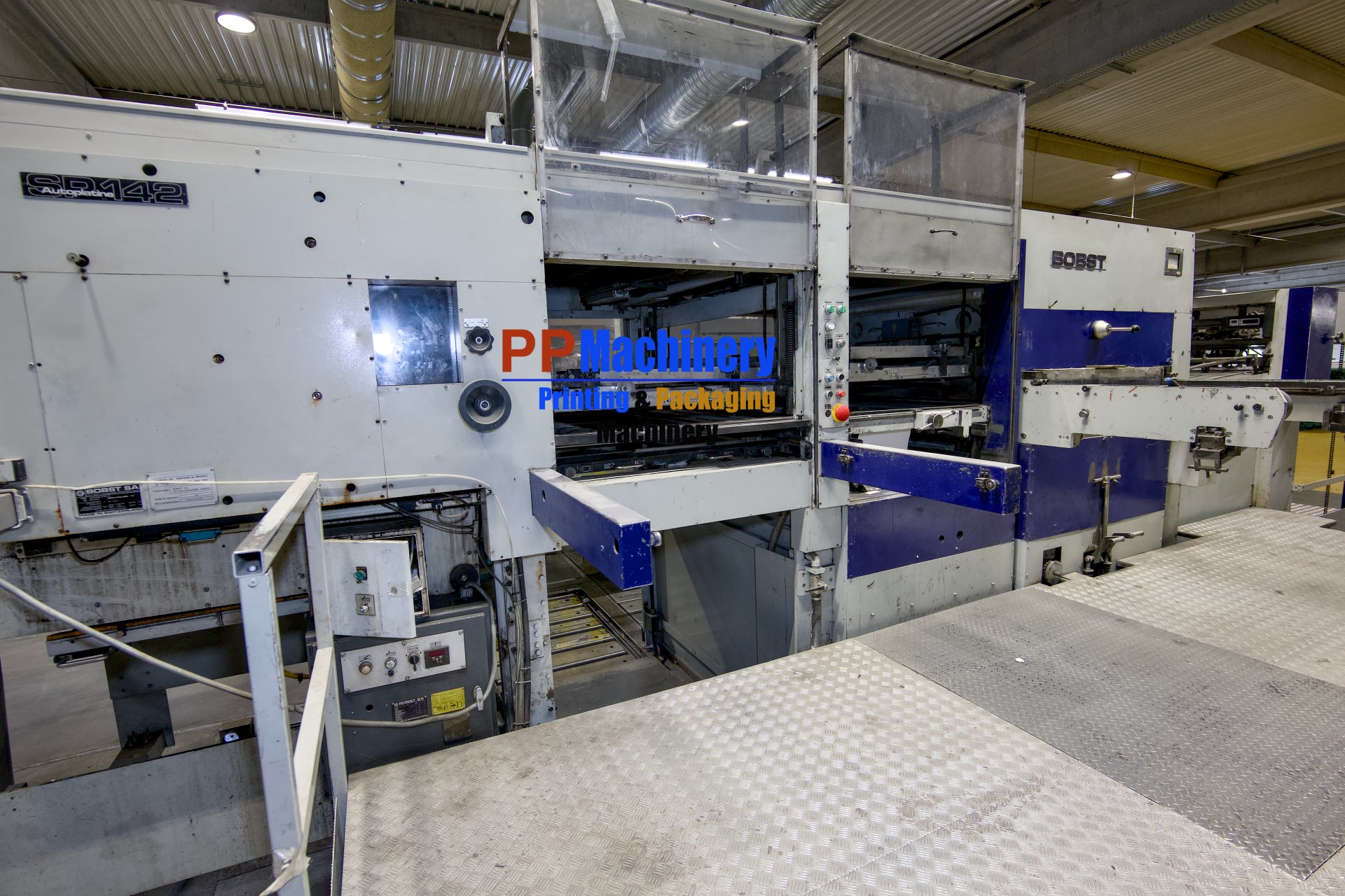 Bobst SP 142 ER Automatic Die Cutter with stripping and blanking available immediately - Image 11