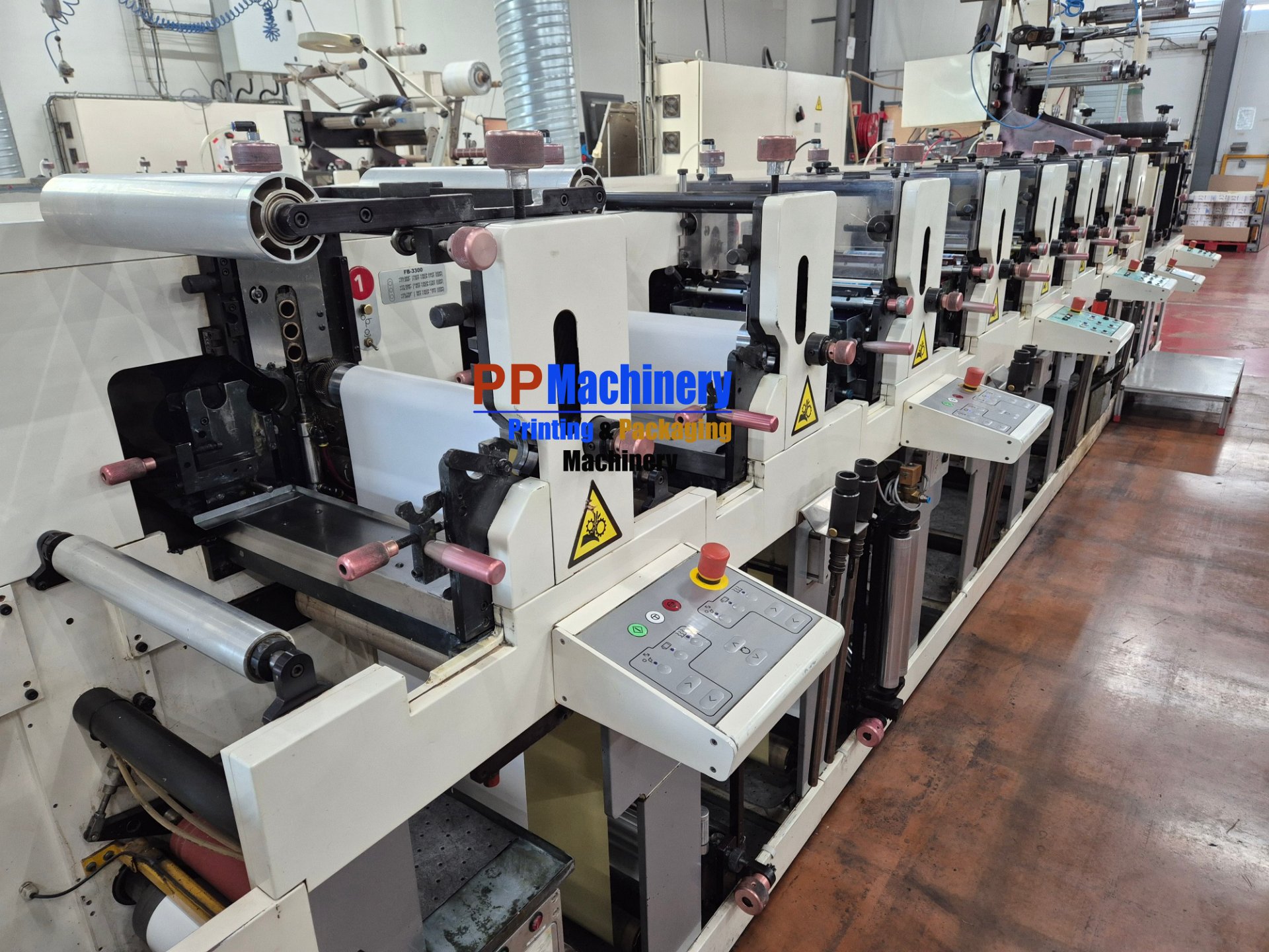 Nilpeter FB 3300S – 8-Colour Servo Flexo Printing Machine - Image 3
